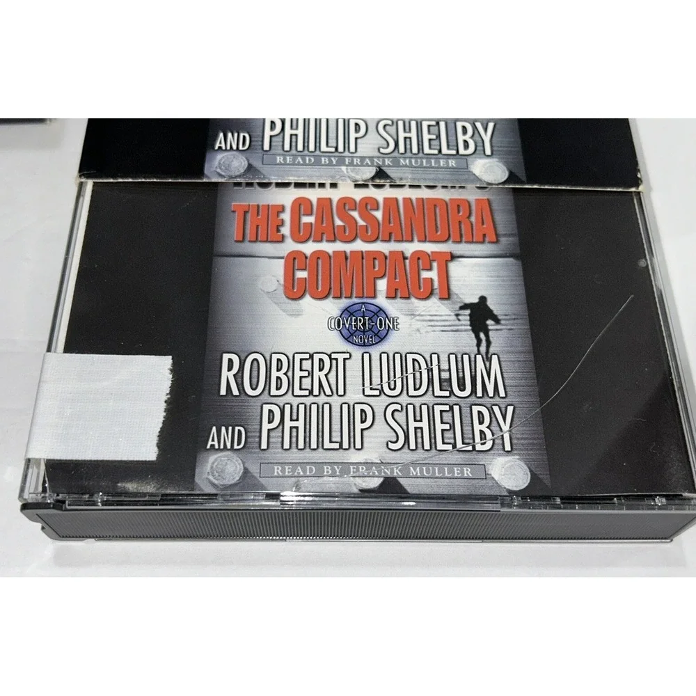 Robert Ludlum Action Thriller‎ Suspense Jason Bourne Lot of 4 Audiobooks